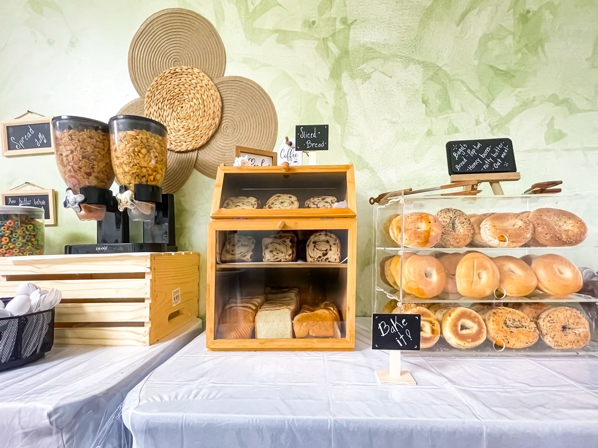 Bread station at Hollywood Beach Hotels