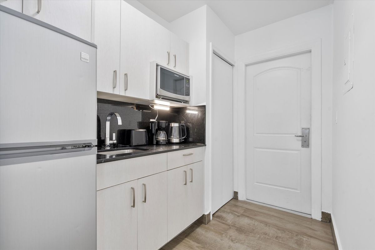 Kitchen and entry