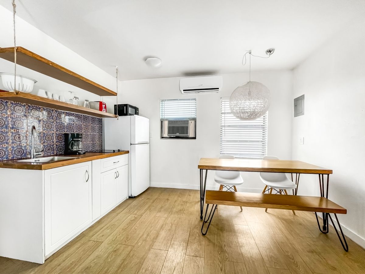 Kitchen and dining