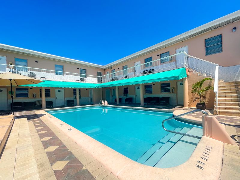 The Blue Wave pool at Hollywood Beach Hotels